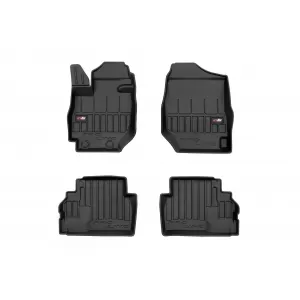 image-33-Specific rubber mats suitable for Suzuki Jimny after 2018, 4-piece set, black color, with 24-month warranty