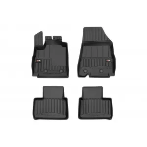 image-34-Specific rubber mats suitable for Renault Arkana after 2019, 4-piece set, black color, with 24-month warranty