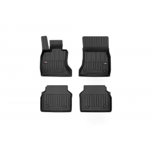 image-36-Specific rubber mats suitable for BMW 5 Series F07 GT xDrive 2009-2017, 4-piece set, black color, with 24-month warranty