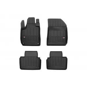 image-39-Specific rubber mats suitable for Peugeot 308 wagon 2013-2021, 4-piece set, black color, with 24-month warranty