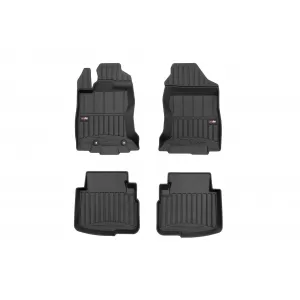 image-42-Specific rubber mats suitable for Subaru Legacy, Subaru Outback after 2020, 4-piece set, black color, with 24-month warranty