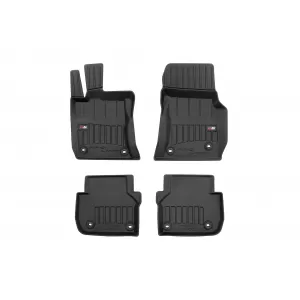 image-50-Specific rubber mats suitable for Jaguar XF after 2015, 4-piece set, black color, with 24-month warranty