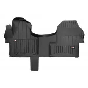 image-52-Specific rubber mat suitable for Mercedes Sprinter W907 after 2018 with 3 seats, 1-piece set, black color, with 24-month warranty