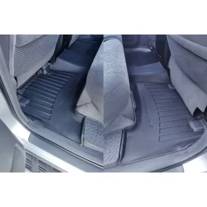 Mănuși din cauciuc specifice, potrivite pentru Toyota Land Cruiser J120 2002-2009, set de 3 piese, culoare neagră, cu garanție de 24 de luni-image-6223712