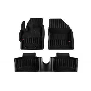 image-56-Specific rubber mats suitable for Toyota Aygo X after 2022, 3-piece set, black color, with 24-month warranty