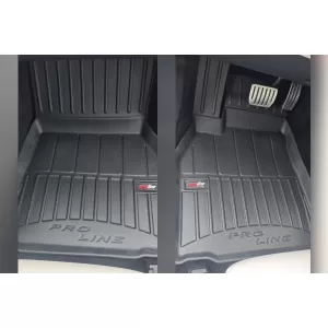 Mănuși de cauciuc specifice potrivite pentru Tesla Model S Liftback după 2021, set de 3 piese, culoare neagră, cu garanție de 24 de luni-image-6223740