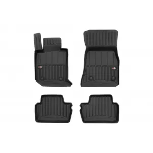 image-62-Specific rubber mats suitable for BMW 2 Series G42 Coupe after 2021, 4-piece set, black color, with 24-month warranty
