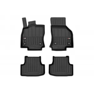 image-64-Specific rubber mats from Frogum 3D ProLine series suitable for Audi A3 8Y after 2020 petrol and diesel, not suitable for Mild Hybrid, 4-piece set, black color, with 24-month warranty