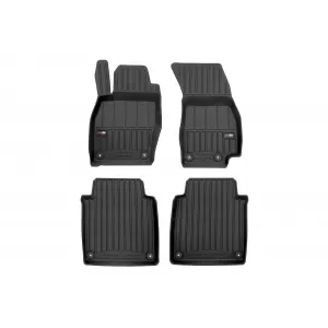 image-68-Specific rubber mats suitable for Audi A8 D5 long wheelbase after 2017, 4-piece set, black color, with 24-month warranty