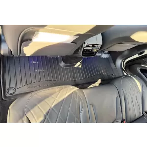 Maturi de cauciuc specifice potrivite pentru Mercedes EQS SUV X296 după 2022, set de 3 piese, culoare neagră, cu garanție de 24 de luni-image-6223848