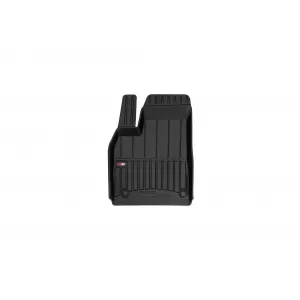 Tappetini in gomma specifici adatti per Tesla Model X dopo il 2022, 6 posti, set da 3 pezzi, colore nero, con garanzia di 24 mesi della serie Frogum 3D ProLine.-image-6223882
