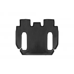 Tappetini in gomma specifici adatti per Tesla Model X dopo il 2022, 6 posti, set da 3 pezzi, colore nero, con garanzia di 24 mesi della serie Frogum 3D ProLine.-image-6223884