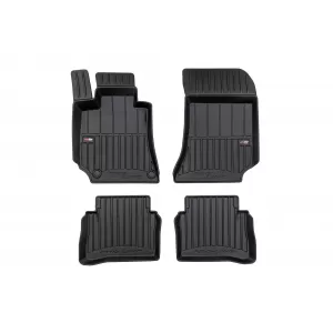 Mănuși din cauciuc specifice, potrivite pentru Mercedes E class W212 2009-2016, set de 4 piese, culoare neagră, cu garanție de 24 de luni-image-6223912