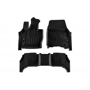 Mochete din cauciuc specifice, potrivite pentru Range Rover Sport după 2022, set de 3 piese, culoare neagră, cu garanție de 24 de luni-image-6223933