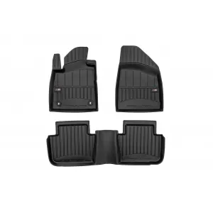 image-21-Specific rubber mats suitable for MG 4 Electric after 2022, 3-piece set, black color, with 24-month warranty