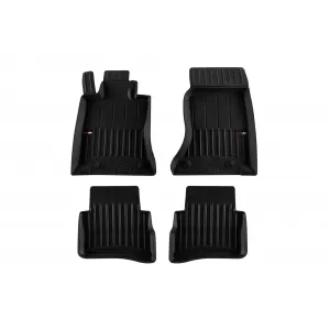 image-26-Specific rubber mats suitable for Mercedes E class W214 sedan, S214 wagon after 2023, 4-piece set, black color, with 24-month warranty