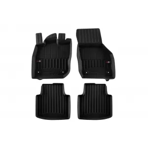 Mănuși de cauciuc specifice potrivite pentru Volkswagen Passat B9 Mild Hybrid sedan, wagon, Skoda Superb după 2023, set de 4 piese, culoare neagră, cu garanție de 24 de luni-image-6224076