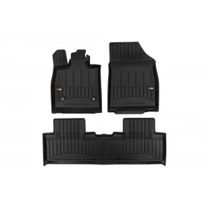 image-37-Specific rubber mats suitable for BYD Seal U SUV after 2024, 3-piece set, black color, with 24-month warranty