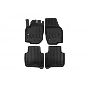 image-38-Specific rubber mats suitable for Skoda Kodiaq after 2024, 4-piece set, black color, with 24-month warranty