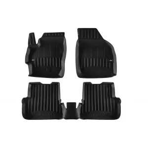 image-41-Specific rubber mats suitable for Mazda 3 2003-2010 from the Frogum 3D ProLine series, 3-piece set, black color, with 24-month warranty