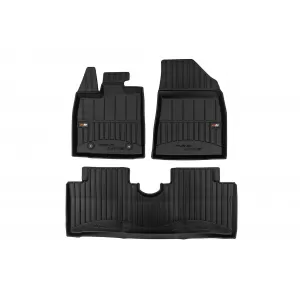 image-47-Specific rubber mats suitable for BYD Dolphin after 2021, 3-piece set, black color, with 24-month warranty