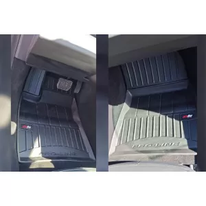 Mănuși din cauciuc specifice, potrivite pentru Tesla Model 3 după 2023, set de 3 piese, culoare neagră, cu garanție de 24 de luni-image-6224242