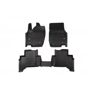 Mochete din cauciuc specifice, potrivite pentru Toyota Land Cruiser J250, după 2024, set de 3 piese, culoare neagră, cu garanție de 24 de luni-image-6224265