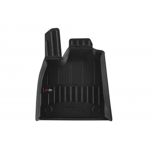 Specific rubber mats suitable for Renault 5 E-tech hatchback after 2024, 3-piece set, black color, with 24-month warranty-image-6224413