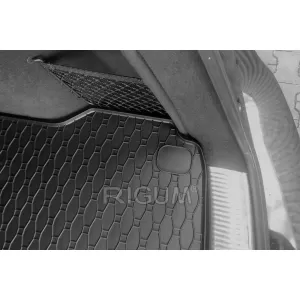 Rubber trunk mat suitable for Audi Q5 2008-2017, black