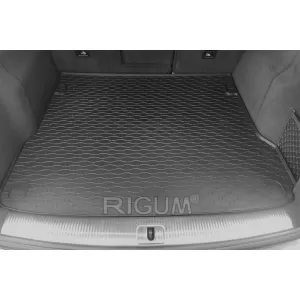 Rubber trunk mat suitable for Audi Q5 2008-2017, black