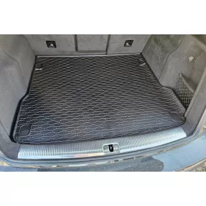 Rubber trunk mat suitable for Audi Q5 2008-2017, black