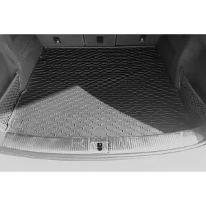 Rubber trunk mat by Rigum suitable for Audi Q5 after 2017, Q5 Sportback after 2021, black