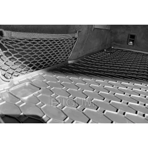 Rubber trunk mat by Rigum suitable for Audi Q5 after 2017, Q5 Sportback after 2021, black