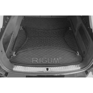 Rubber trunk mat suitable for Audi A6 Avant, A7 Sportback after 2018, black