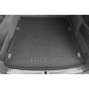 Rubber trunk mat suitable for Audi A6 Avant, A7 Sportback after 2018, black