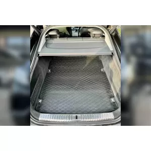 Rubber trunk mat suitable for Audi A6 Avant, A7 Sportback after 2018, black