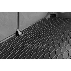 Rubber trunk mat suitable for Audi A3 Sportback 2004-2012, black