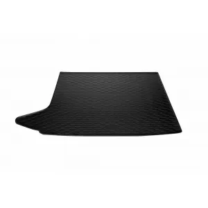 Rubber trunk mat by Rigum suitable for Audi Q3 2011-2018 with small spare wheel