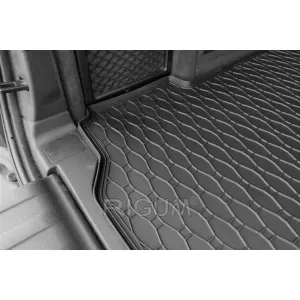 Rubber trunk mat suitable for BMW X5 F15 2013-2018, black