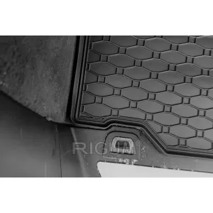 Rubber trunk mat by Rigum suitable for BMW series 5 F11 wagon 2010-2017, black