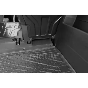 Covor de cauciuc pentru portbagaj de la Rigum, potrivit pentru Citroën Berlingo 5 locuri, Peugeot Rifter 5 locuri, Opel Combo 5 locuri după 2019, Toyota Proace City după 2020 L2-image-6224733