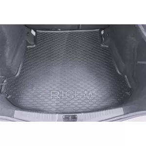Rubber trunk mat by Rigum suitable for Ford Mondeo sedan after 2007, with small spare wheel