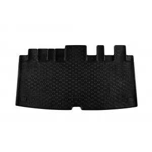 Rubber trunk mat suitable for Ford Tourneo Custom after 2024, 1 piece, black
