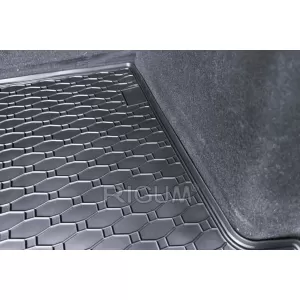Rubber trunk mat suitable for Honda Civic Tourer 2012-2016, 1 piece, black