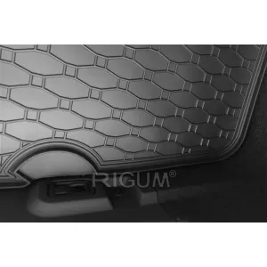Rubber trunk mat by Rigum suitable for Hyundai i30 wagon after 2019 with side storage compartments