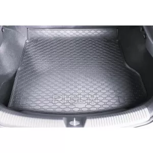 Rubber trunk mat suitable for Hyundai i30 Fastback MHEV after 2021, 1 piece, black
