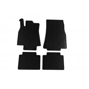 image-0-Specific rubber mats suitable for Mercedes B class W245 2005-2011, 4-piece set, black color