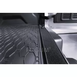 Rubber trunk mat by Rigum suitable for JEEP Wrangler 5-door 2006-2019, after 2019, 1 piece, black