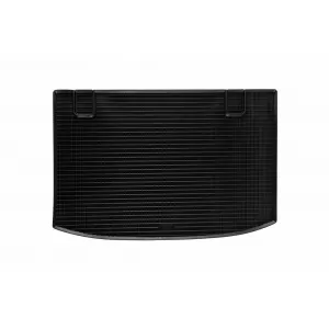 Rubber trunk mat by Rigum suitable for Hyundai ix20 2010-2019, Kia Venga 2009-2017 with the trunk floor in the upper or lower position