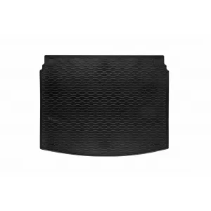 Rubber trunk mat by Rigum suitable for Kia xCeed wagon after 2019 with the trunk floor in the upper or lower position